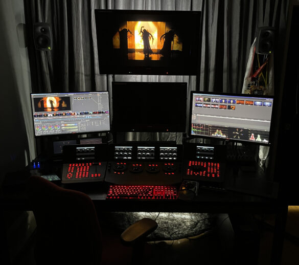 Photo of my grading suite